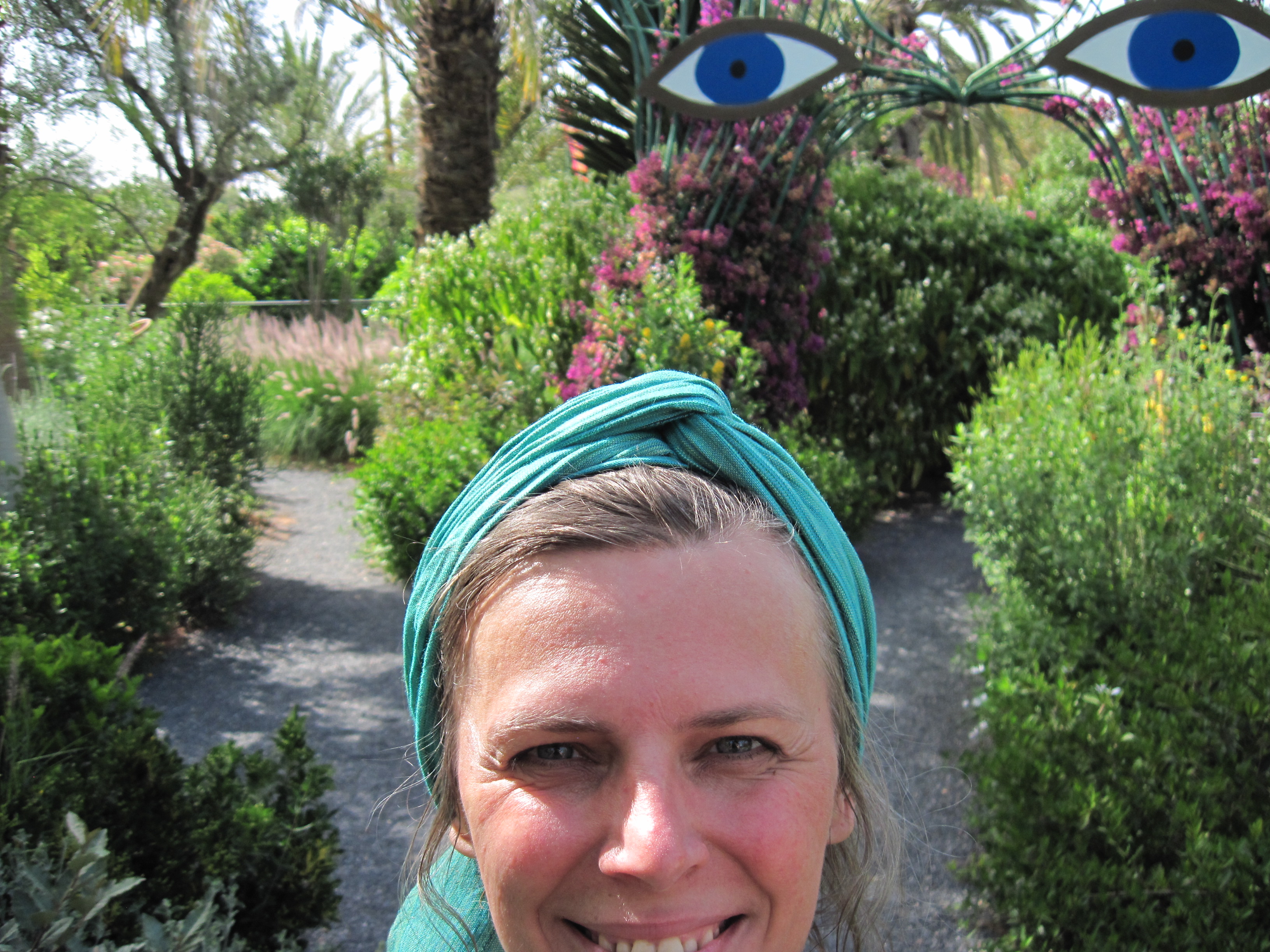 Roswitha-in-Hellers-Garten/Marokko